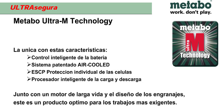 Ultra-M Technology de metabo