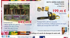 Campaña Primavera -Ofertas en herramientas de jardín