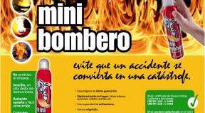 Extintor portátil Minibombero